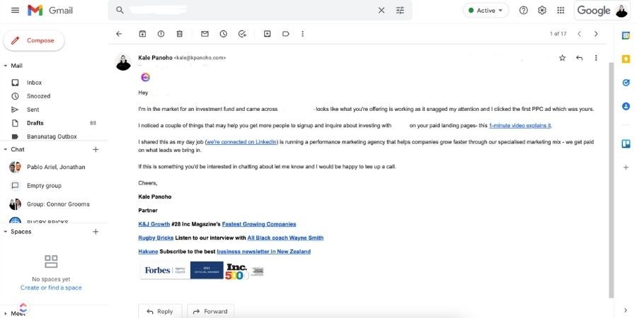 How To Write Personalised Cold Emails with a 14% Reply Rate